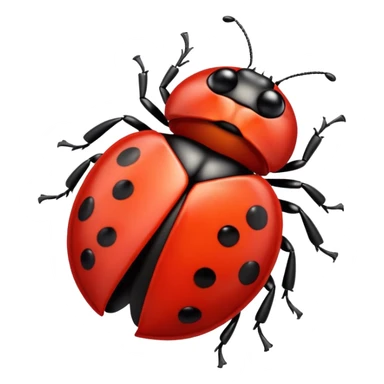Lady bug sticker