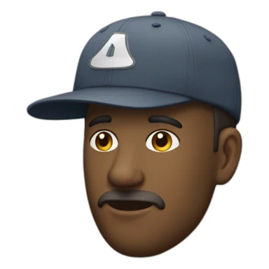 Casquette à piques sticker