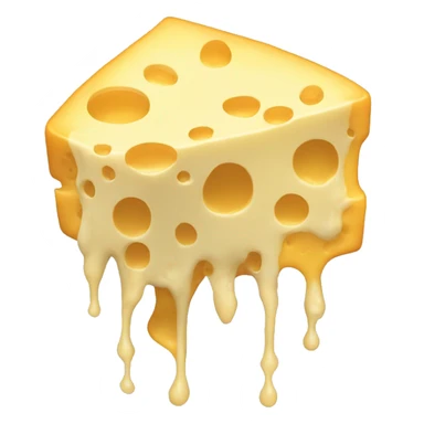 very drippy cheese  sticker