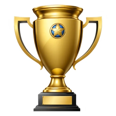 Ligue des champions trophée sticker