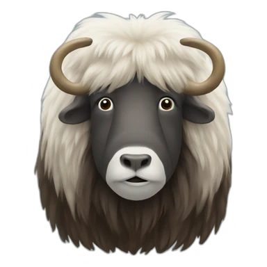 muskox sticker