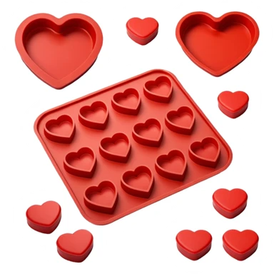 Silicone cake mold sticker