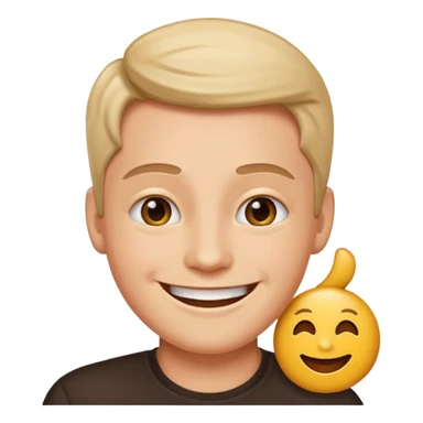 make a character emoji of michal mrazik sticker