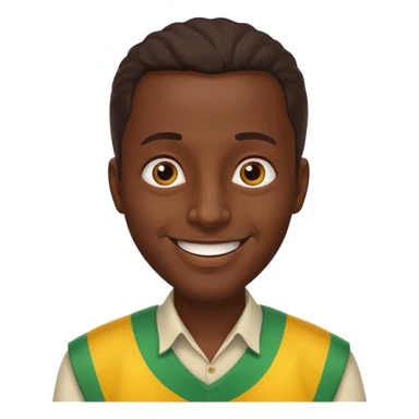 etiopien man sticker