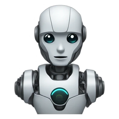 Robotic software engineer sticker