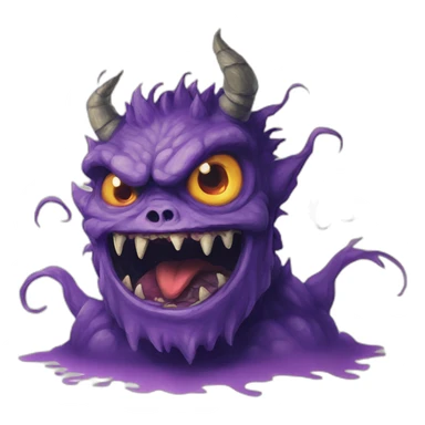 Monster ink sticker