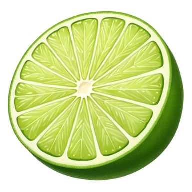 lime slice sticker