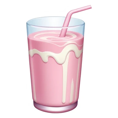 Pink milk sticker
