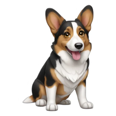 Cardigan welsh corgi sticker
