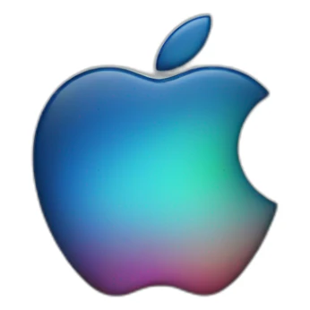 Apple logo sticker