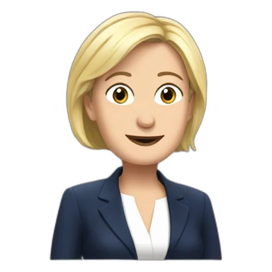 Marient le pen sticker