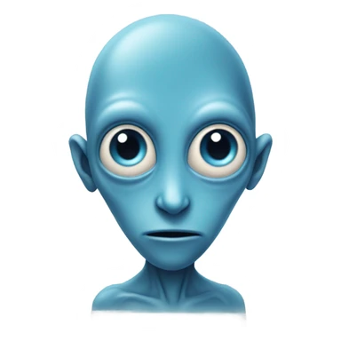 Blue s as lien sticker