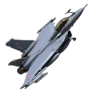 Rafale avion et toures sticker