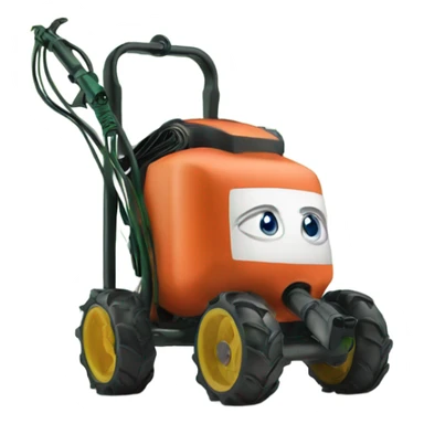 sprayer for garden with long nozzle sticker