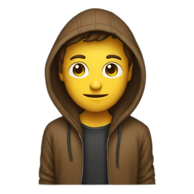 hacker hoodie sticker