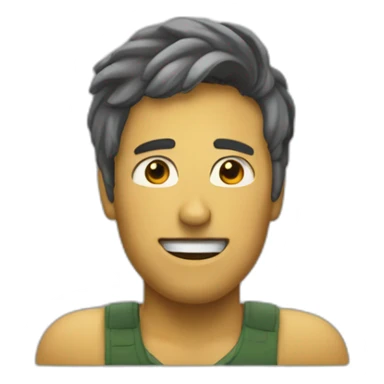 un con qui plie sticker