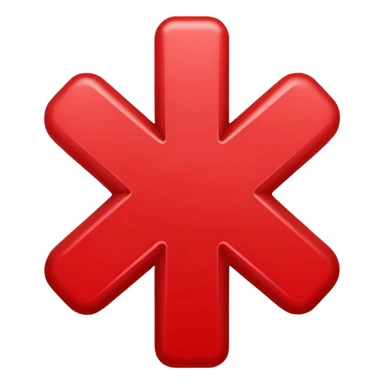 red x sticker