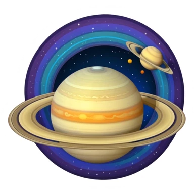 saturn sticker
