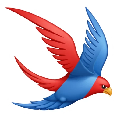 Right wing emoji sticker