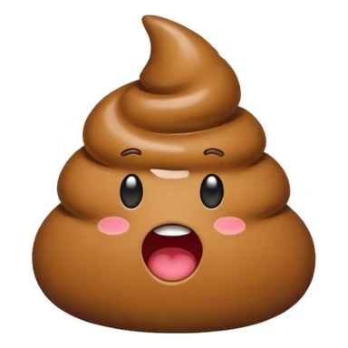 Poop sticker