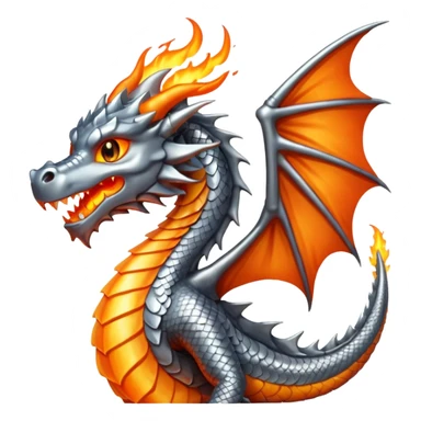 a flame that burns a scale sticker