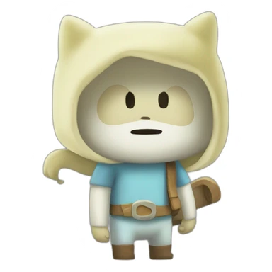 Adventure Time Finn the Human sticker