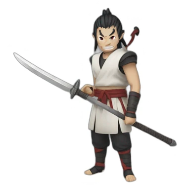 Inosuke démon slayer sticker