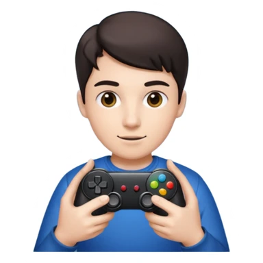 fais tong tong tong tong shaur le brairote qui tien le jeu stell the brairot dans ca main  sticker