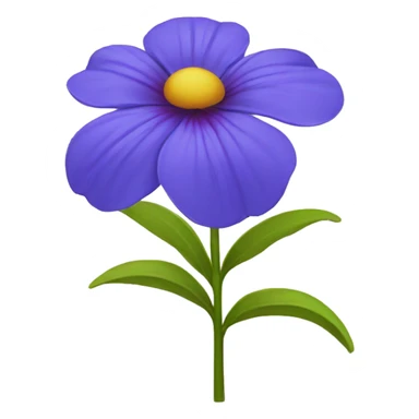The Tangeled flower sticker