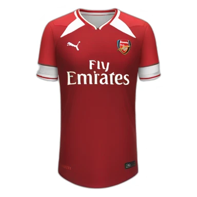 Arsenal jersey sticker