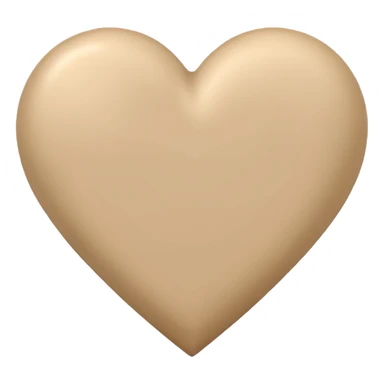 Corazon beige sticker