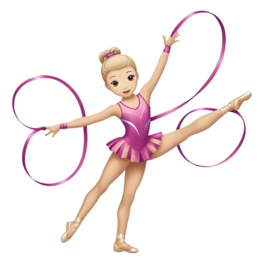 rhythmic gymnastics sticker