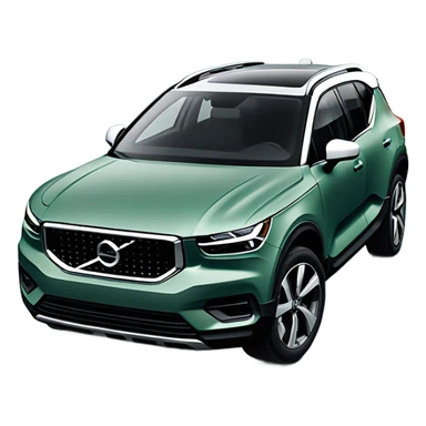 Greygreen Volvo XC40 sticker