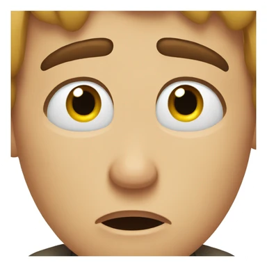 tired crying emoji  sticker