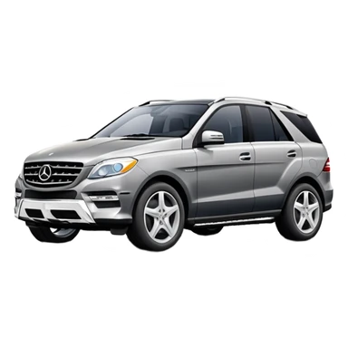 mercedes ml350 2015 gray color sticker