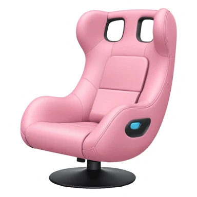 baby pink gaming chair sticker