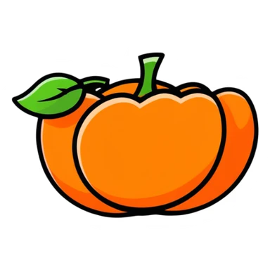 tangerine sticker