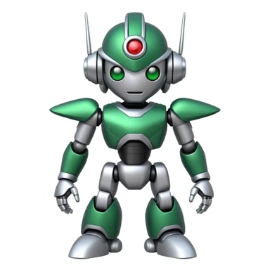 "Rokusho" the Medabot sticker