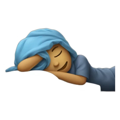 Un livre qui est en train de dormir sticker