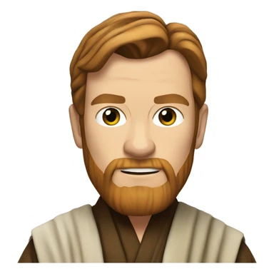 Ewan McGregor as Obi Wan Kenobi sticker