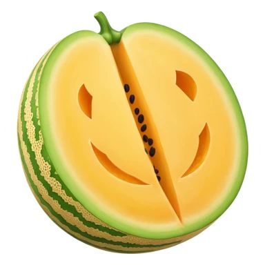 yellow melon sticker