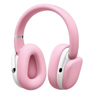 Airpods Max 1. generation with pink bow left and right sticker