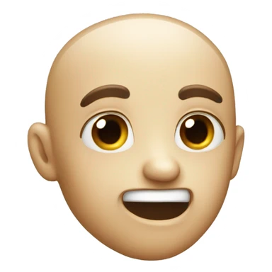 Heart eyes drooling sticker