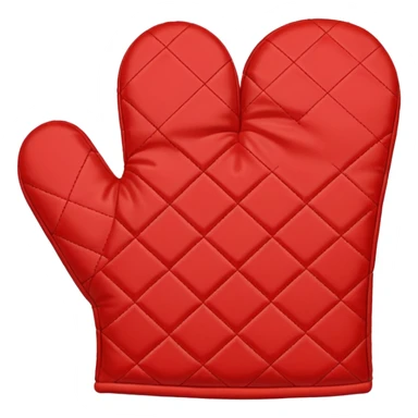 A baking mitten sticker