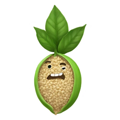 Chía seeds sticker