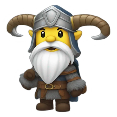 odin im winter sticker