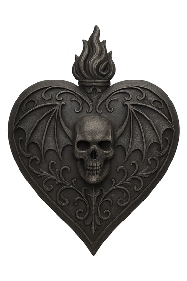 goth object, remove background sticker