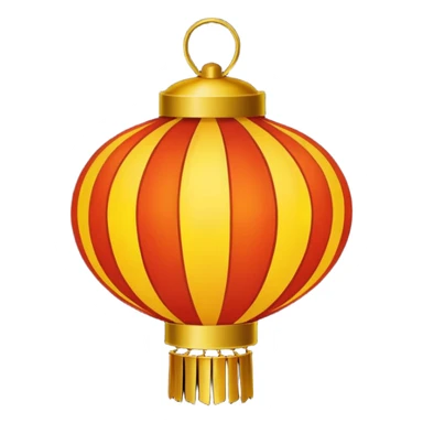 chinese lantern sticker