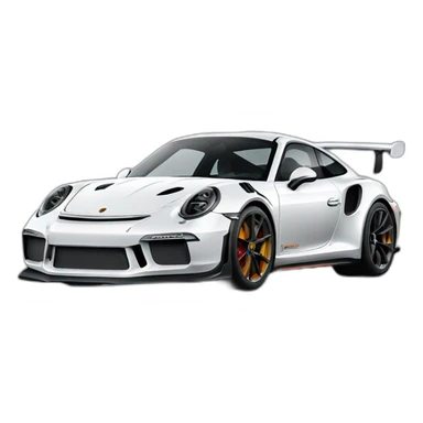 porsche 911 GT3 RS sticker