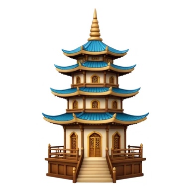 pagoda style emle sticker
